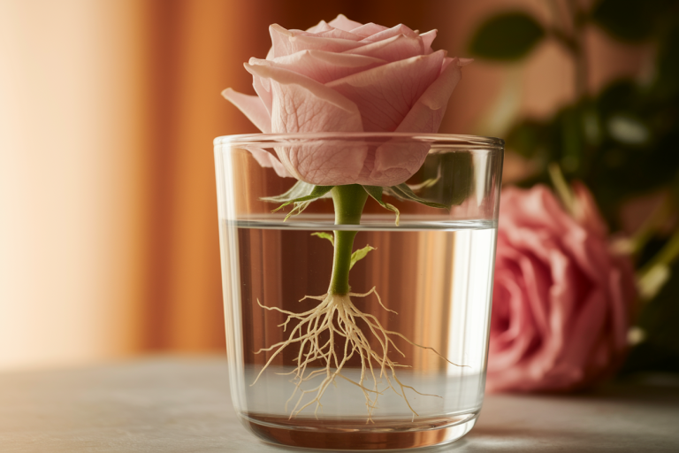 bouture-rose-verre-eau-racines
