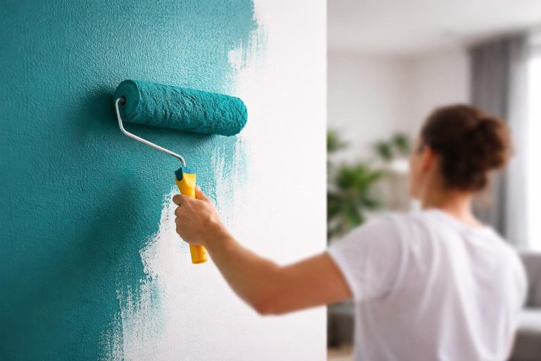 peinture-mur-couleur-vive-texture
