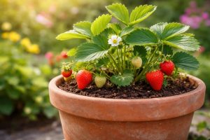 Fraisier en Pot : Comment Planter et Entretenir ?